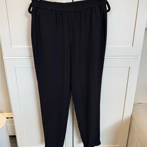 Banana Republic black dressy jogger style pants